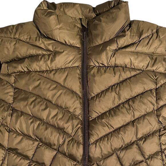 NWT Big Chill Down Blend Puffer Vest Olive Plus 3X - Picture 2 of 8